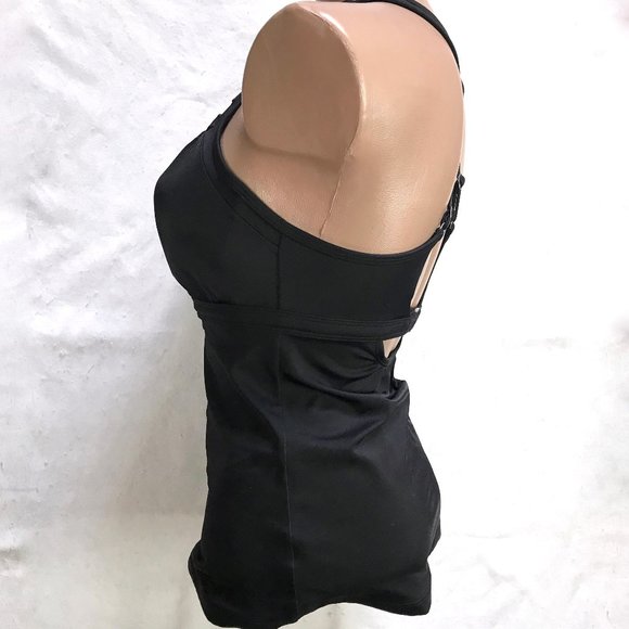 Athleta Bra-Sized High Neck Hardware Loop Tankini - Picture 8 of 14